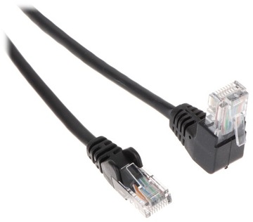 Патчкорд RJ45/0.25-PK/B черный кат.5e 0,25м ABCV