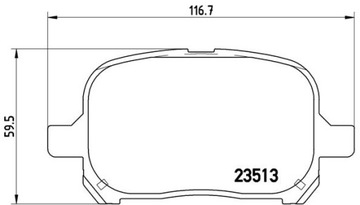фото thumb №3, Диски тормозные колодки brembo перед - toyota previa