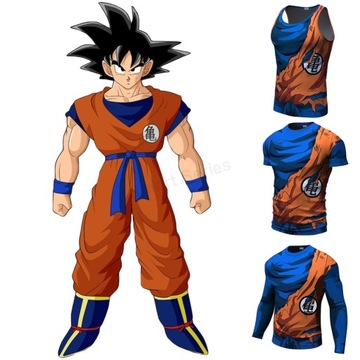 KOSZULKA T-SHIRT DRAGON BALL GOKU VEGETA ZBROJA