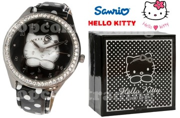 HELLO KITTY WATCH London Черные часы ИТАЛИЯ