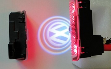 Светодиодные приветственные фонари VW CREE LOGO ORIGINAL MAX