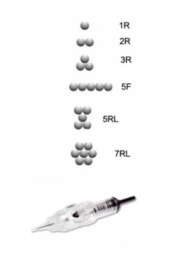 Картридж для перманентного макияжа 5R.