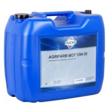 Минеральное масло Fuchs AGRIFARM MOT 20 л 15W-50