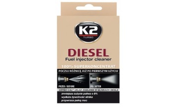 K2 DIESEL ДЛЯ ОЧИСТКИ ДИЗЕЛЬНЫХ ИНЖЕКТОРОВ 50мл