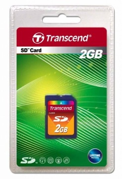 Карта памяти TRANSCEND 2 ГБ SD 2 ГБ не SDHC