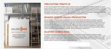 Каркас из необработанного дерева 40x50 GP -FLAT-