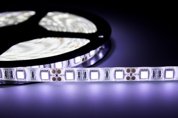 Светодиодная лента SMD 5050 5М 300 IP20 12В холодный цвет