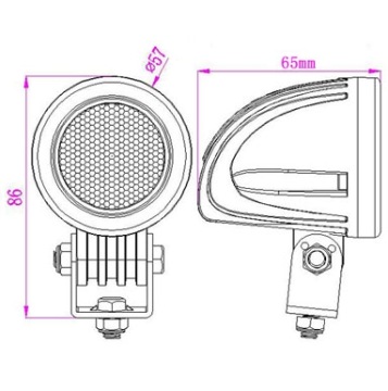 Mini фара фара протитуманна фара led 10w cree 4x4 Недорого, фото thumb