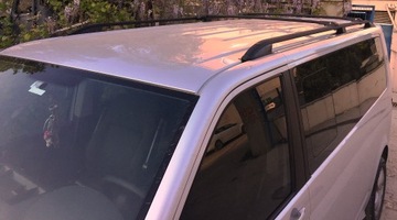 фото thumb №9, Vw t5 t6 l1 короткий рейлинги крышные багажник прочный прочный серебристый