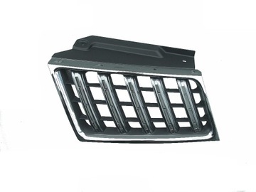 фото thumb №1, Pajero sport правая решётка радиатора хром 2009-2014 решётка радиатора