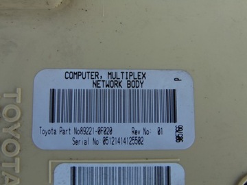 фото thumb №2, Toyota corolla verso модуль bsi 2.2 d4d 04-08