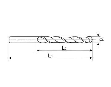 WIERTŁO WIERTŁA DO METALU KOBALTOWE FI 11.0 MM HIT