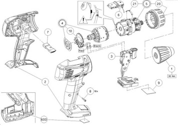 Щетки для отвертки HILTI SFC 14-A CE SFC 22