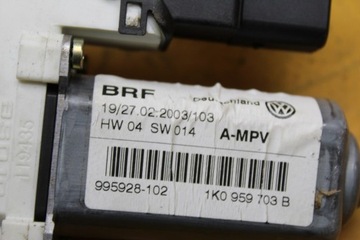 фото thumb №8, Двигунчик скло лівий зад vw touran 1k0959704b