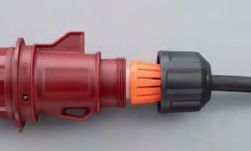 FAMATEL Gniazdo stałe IP44 16A 4P 400V 23399