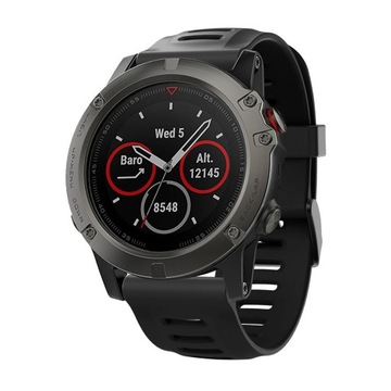 CZARNY Pasek Garmin FENIX 3 / 3HR / 5X PLUS