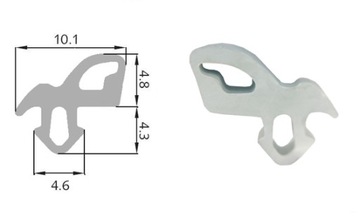 Uszczelki do okna okien okienne S-1560 A ALUPLAST