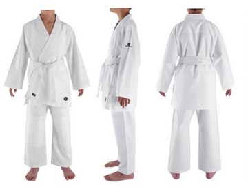 KIMONO DLA DZIECI KARATE JUDO + PAS TU 150 cm