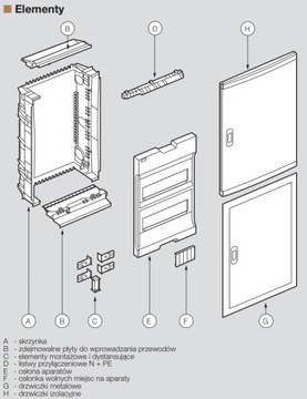 РАСПРЕДЕЛИТЕЛЬНЫЙ ЩИТ LEGRAND СКРЫТОГО МОНТАЖА RWN 4x12 602434