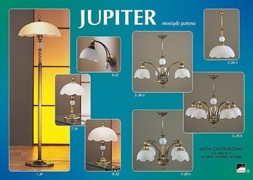 Классический подвесной светильник Jupiter JR1 Patina