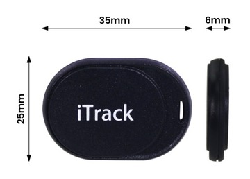 iTrack mini Bluetooth 5.0 локатор-брелок-бумажник-телефон-будильник