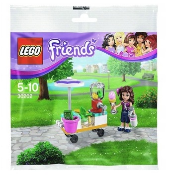 LEGO 30202 FRIENDS ЭММА И СТОЙКА ДЛЯ СОКА