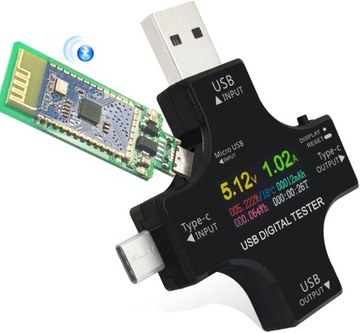 ИЗМЕРИТЕЛЬ USB-ТЕСТЕР ВОЛЬТМЕТР 3,3–30 В АМПЕРМЕТР