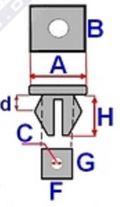 Клипса жабо накладки дверь citroen jumpy c8 Доставка, фото thumb