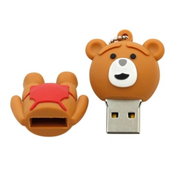 USB-НАКОПИТЕЛЬ 64 ГБ BROWN BEAR TED BEAR BAJKA