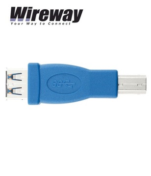 АДАПТЕР USB 3.0 РАЗЪЕМ USB A – РАЗЪЕМ ПРОВОДА USB B