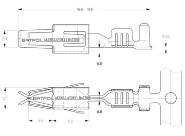 РАЗЪЕМ «МАМА» VW 000 979 225 E 000979225E