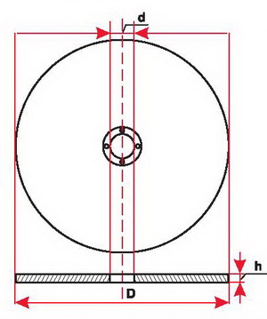 ДИСКИ ДЛЯ РЕЗКИ МЕТАЛЛА inox 400 x 4 FALON TECH