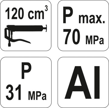 SMAROWNICA RĘCZNA 120 ml YATO YT-0701