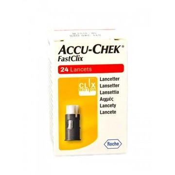 Ланцеты Accu-Chek, прокалывающие лезвия, 24 шт.