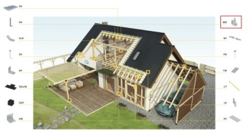 ВЕСИЛКА WB14 60 мм 60x100, КОНСОЛЬ, СОЕДИНИТЕЛЬНЫЙ ЭЛЕМЕНТ, ОЦИНКОВАННЫЙ, С СЕРТИФИКАТОМ