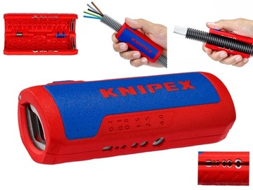 KNIPEX 902202 nóż ściągacz kable karbowane