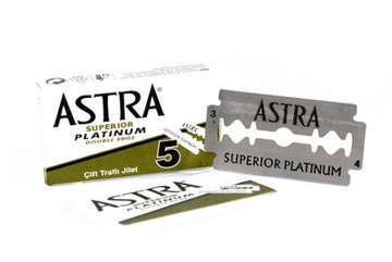 Лезвия для бритвы Astra Superior Platinum Double Edge 100 шт.