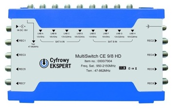 MULTISWITCH 9/8 TECHNISAT 9x8 CE HD