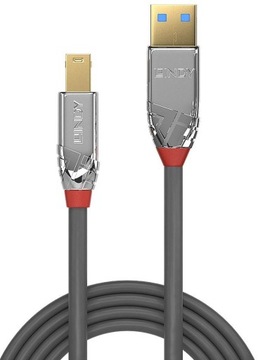 КАБЕЛЬ USB 3.0/3.1 A-B LINDY CROMO LINE 36662 2 м