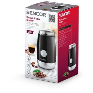 Кофемолка для трав и специй Sencor SCG 2051BK