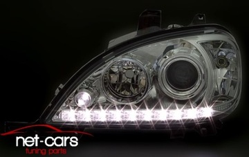 ЛАМПЫ ФАР MERCEDES ML W163 01-05 LED C