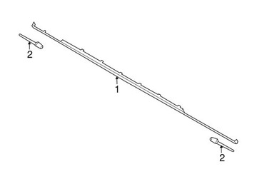 фото thumb №1, Накладка молдинг поріг dodge challenger