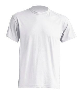 Podkoszulek (Tshirt) Biały, 100% bawełna - Roz 4XL