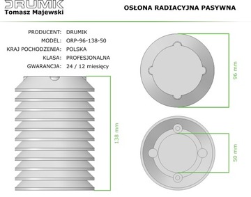 Радиационная защита ДРУМИК МЕТЕО - ОРП-96-138-50-УП