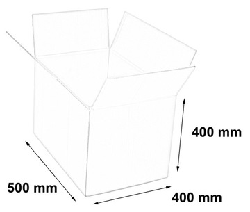 БОЛЬШАЯ КАРТОННАЯ КОРОБКА 500x400x400 КОРОБКА 650гBC