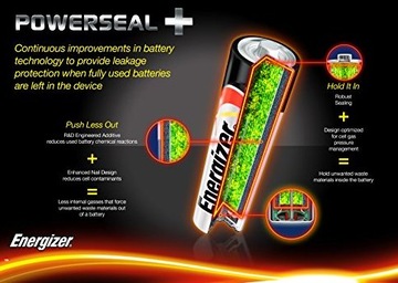 БАТАРЕИ ENERGIZER AA R6, ОЧЕНЬ ДОЛГИЙ СРОК СЛУЖБЫ