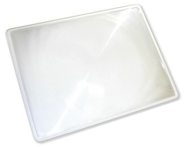 КАРМАННАЯ УВЕЛИЧИВАЮЩАЯ ЛИНЗА ФРЕНЕЛЯ 17x24,5 см 0854