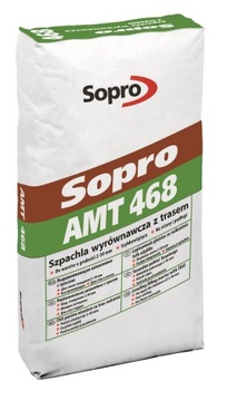 Выравнивающая шпаклевка SOPRO AMT 468 трасса 25 кг