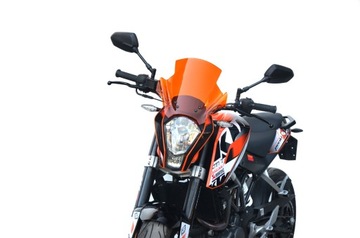 ВЕТРОВОЕ СТЕКЛО МОТОЦИКЛА ТУРИСТИЧЕСКИЙ KTM 200 DUKE 11-16