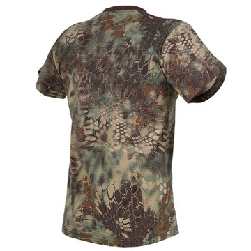 ФУТБОЛКА МУЖСКАЯ ПОД УНИФОРМУ, ХЛОПОК TEXAR CAMOUFLAGE GREEN SNAKE XL